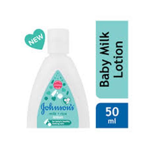 JOHNSON'S BABY LOTION RICE+MILK 50ml